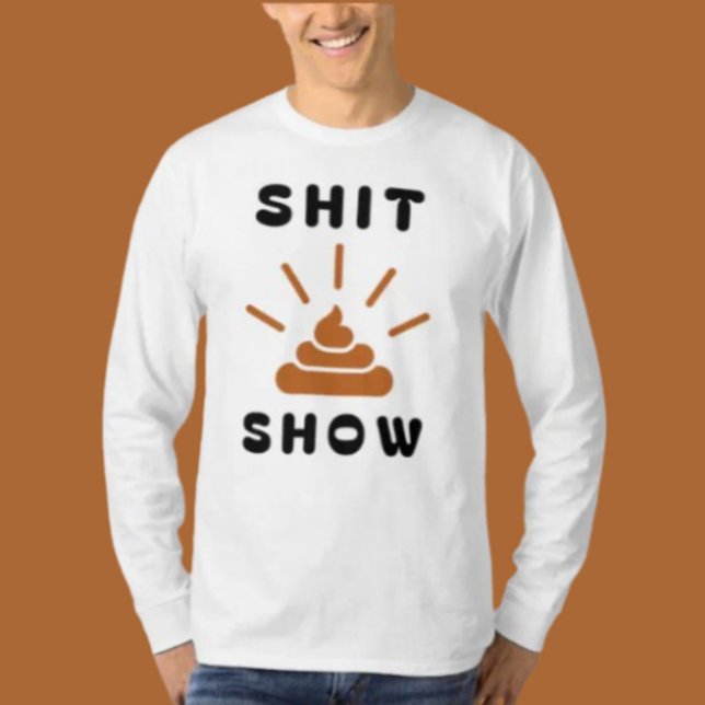 Hot Mess Express | Camisa engraçada de manga longa (Criador carregado)