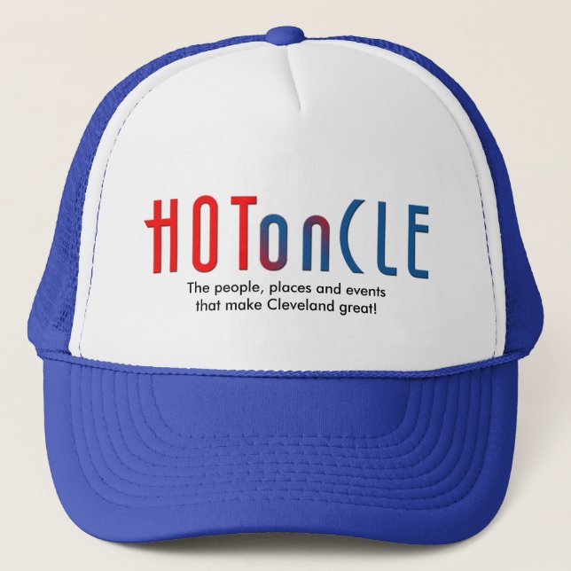 HOT on CLEVELAND Baseball Boné - HOTonCLE (Frente)