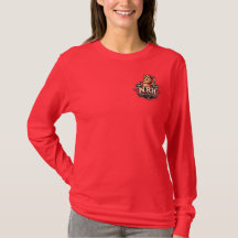 Hot Rod Garage Vintage Route 66 Camiseta Manga Lon