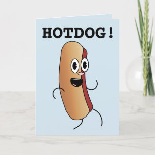 HOTDOG! É O SEU ANIVERSÁRIO CARTÕES DE GANHOS ENGR