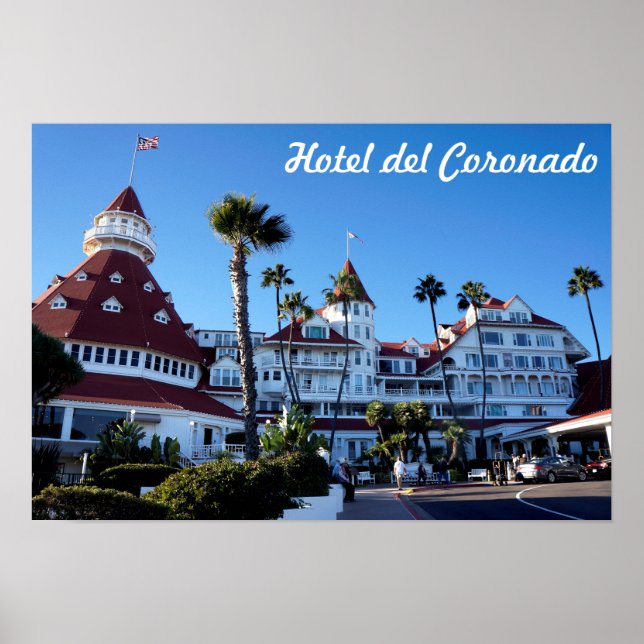 Hotel del Coronado Poster (Frente)
