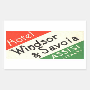 Hotel do vintage & etiqueta do viagem