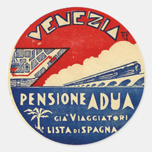 Hotel do vintage & etiqueta do viagem