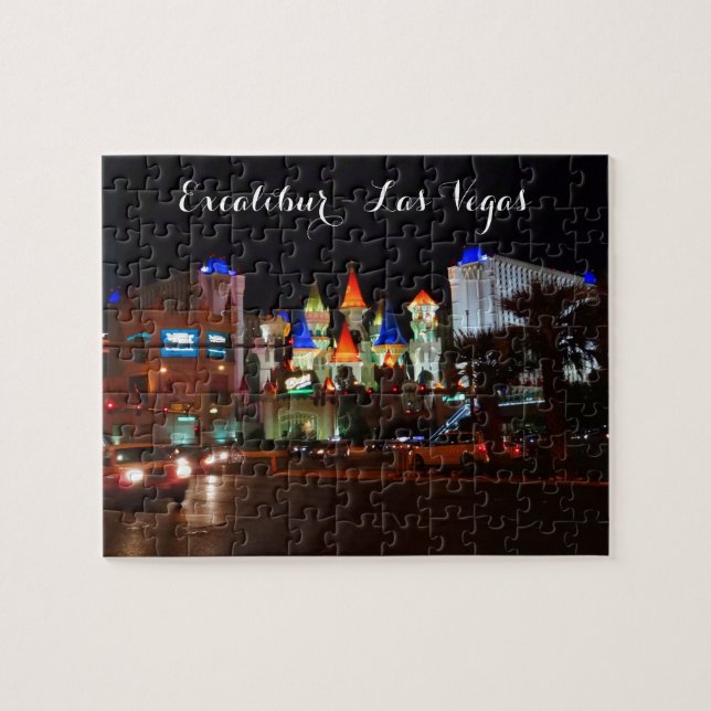 Hotel Excalibur #5, Quebra-cabeça de serra de Jigs (Horizontal)