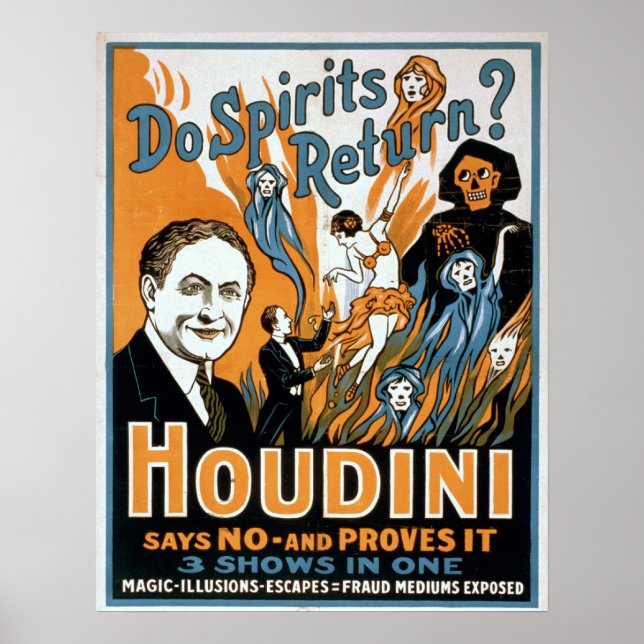 Houdini Magalhista Poster (Frente)