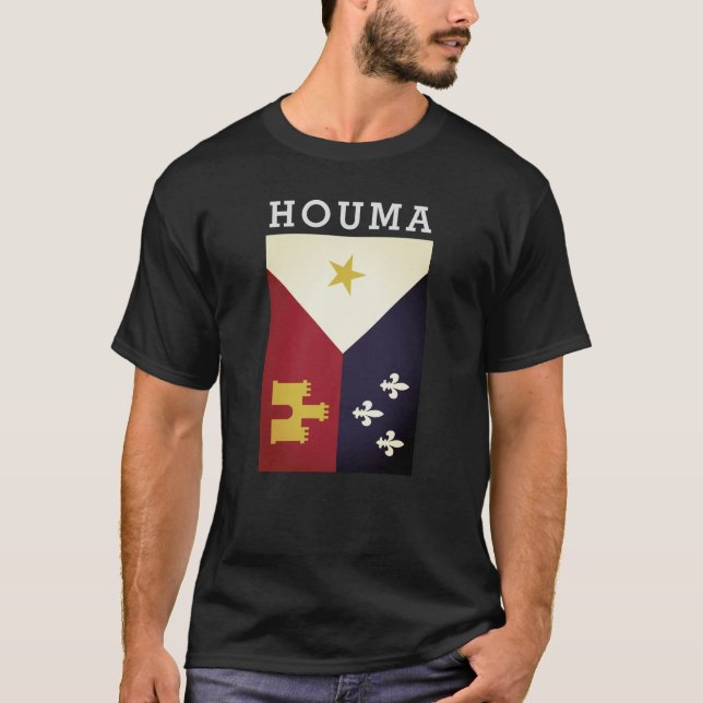 Houma, Camiseta Louisiana (Frente)