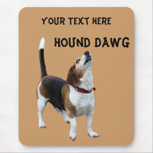 Hound Dawg Beagle Funny Dog Mousepad