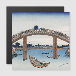 Housai Monte Fuji visto de baixo da ponte masculin