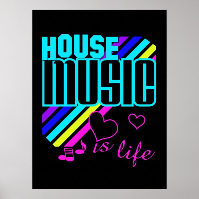 House Music poster (Frente)