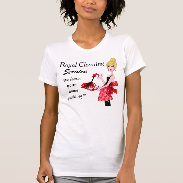 "Housecleanding" DIVA T-Shirts (Frente)
