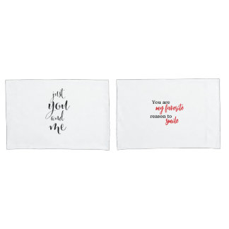 Housse Saint-Valentin Élégante "Just You and Me"