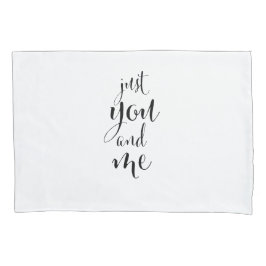 Housse Saint-Valentin Élégante "Just You and Me"