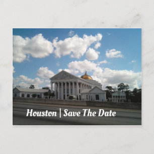 Houston Guardar O Cartão-Postal De Anúncio