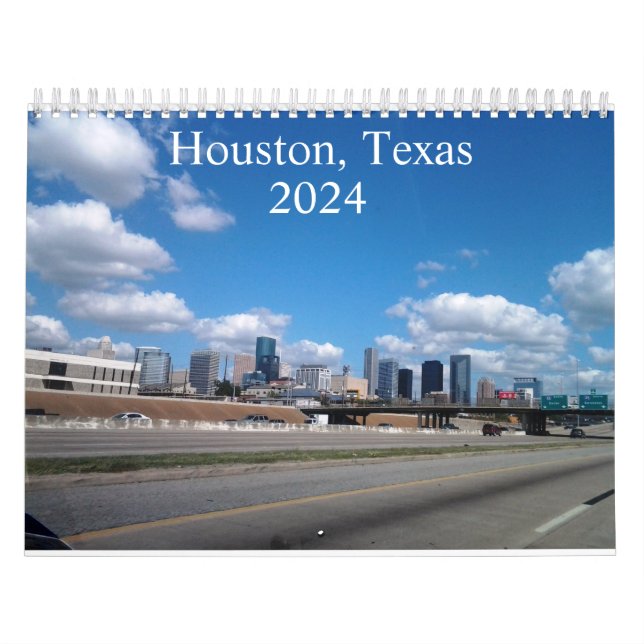 Houston, Texas - Calendário 2024 (Capa)