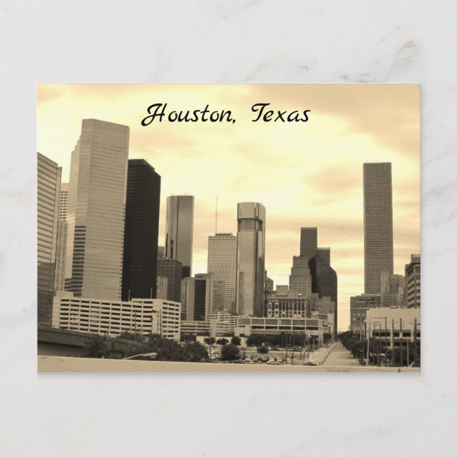 Houston, Texas - Cartão postal (Frente)