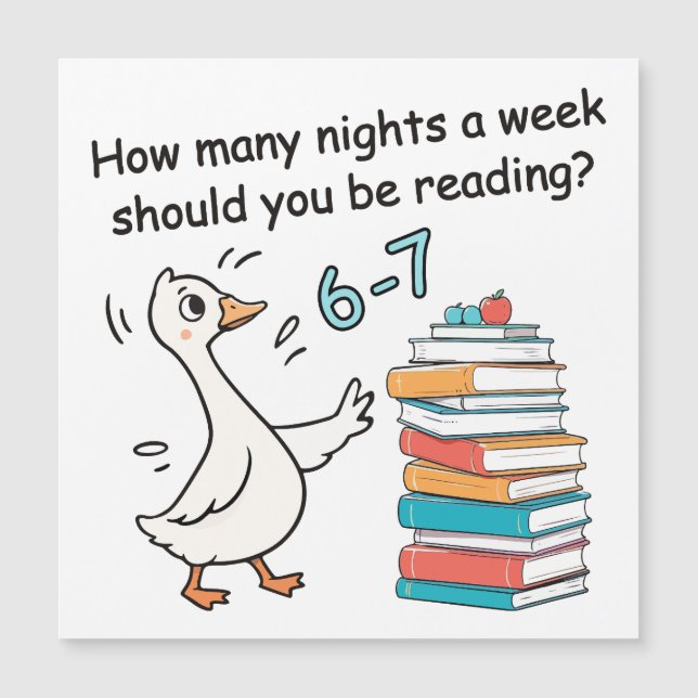 How Many Nights a Week Should You Be Reading 6-7 (Frente)