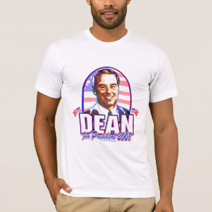 Howard Dean para o presidente Camisa