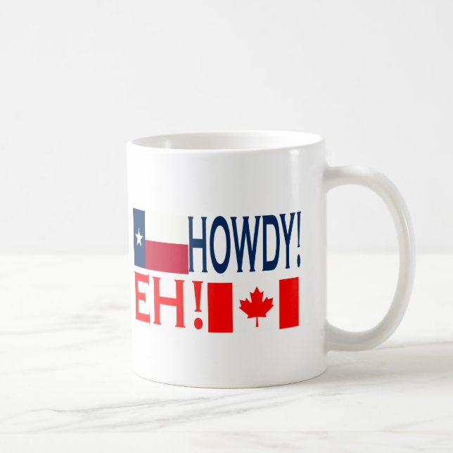 Howdy! Eh! Caneca (Direita)