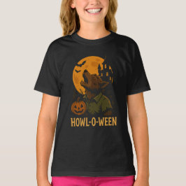 Howl-O-Ween Halloween T-Shirt - Lobisomem Engraçad