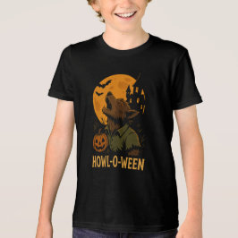 Howl-O-Ween Halloween T-Shirt - Lobisomem Engraçad