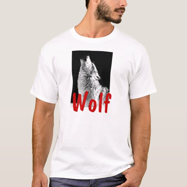 Howling Wolf T-shirt (Frente)