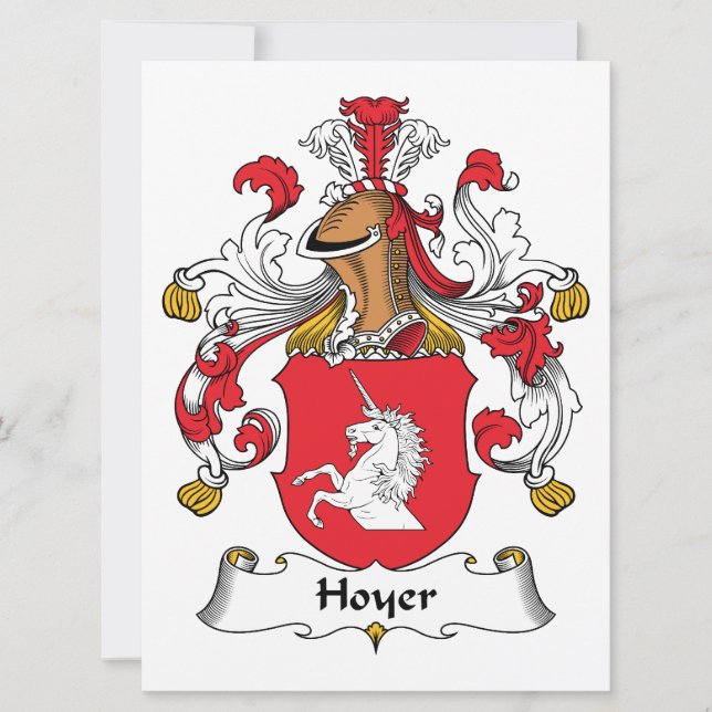Hoyer Family Crest (Frente)