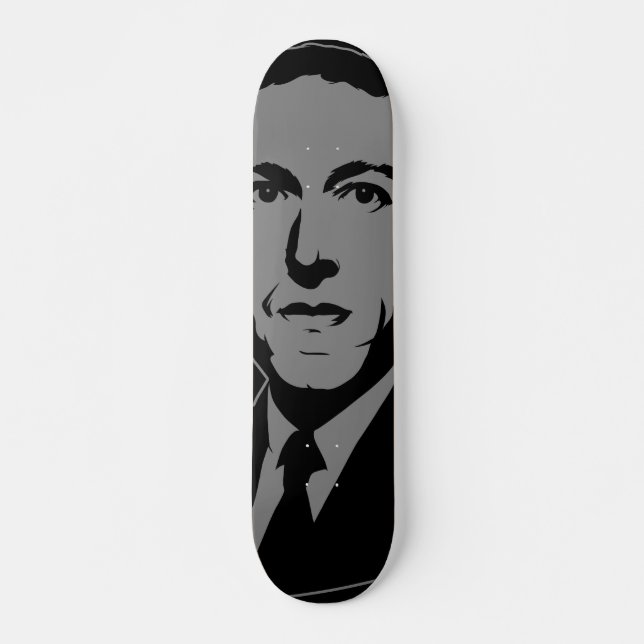HP Lovecraft cthulhu Portrait skate deck (Frente)