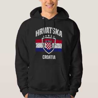 Hrvatska Croácia Croata Pullover Hoodie