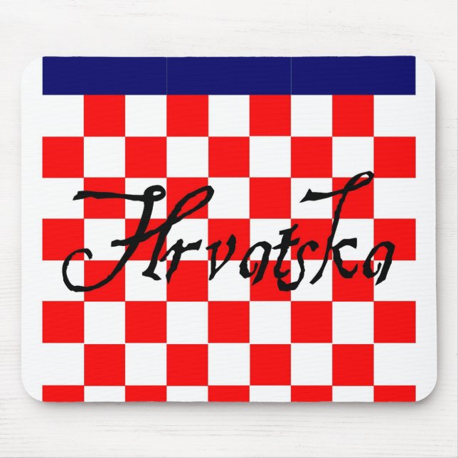 Hrvatska Mousepad (Frente)