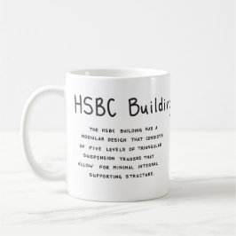 HSBC que constrói a caneca de café