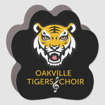 HSChoir Tigers Car Magnet