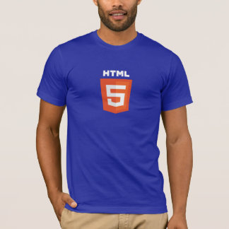 HTML5 - T-Shirt azul escuro