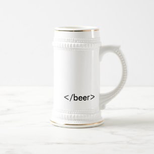 HTML <beer> Caneca de cerveja
