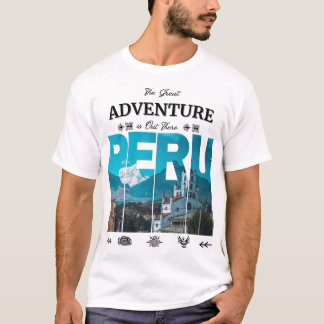 Huaraz Peru T-Shirt | Ancash, Inca, Andes, Trilha