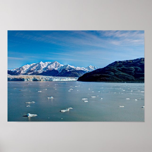 Hubbard Glacier, Poster do Alasca (Frente)