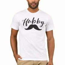 Hubby T-Shirt (com bigode)