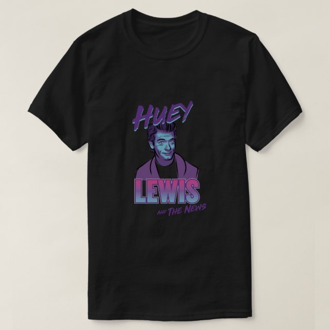 Huey Lewis & The News Essential T-Shirt (Frente do Design)