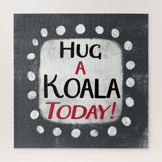 Hug A Koala Hoje Quebra-cabeça (Vertical)