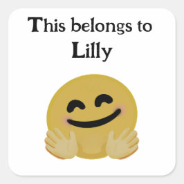"Hug Emoji" Autocolantes personalizados