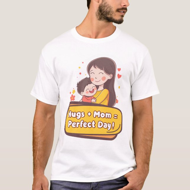 Hug Mãe T-shirt (Frente)