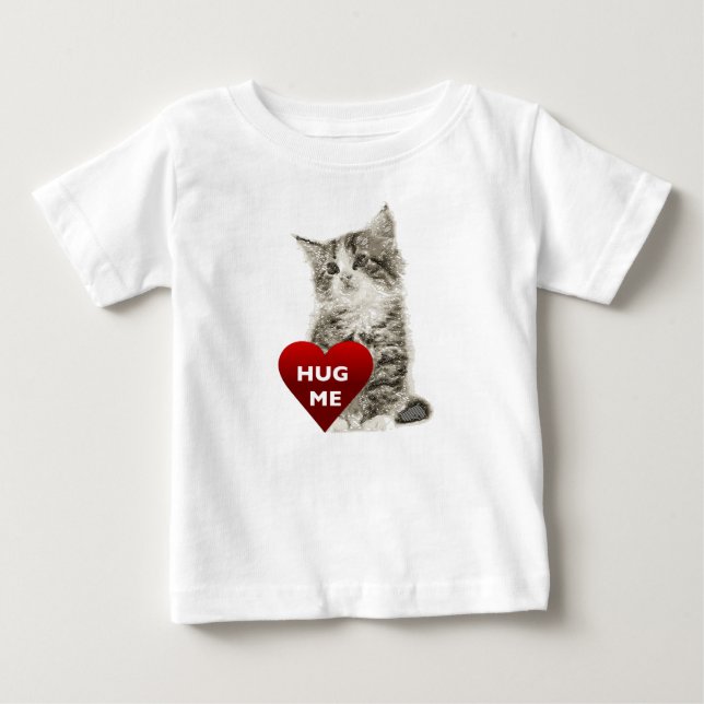 Hug Me - Baby Fine Jersey T-Shirt (Frente)