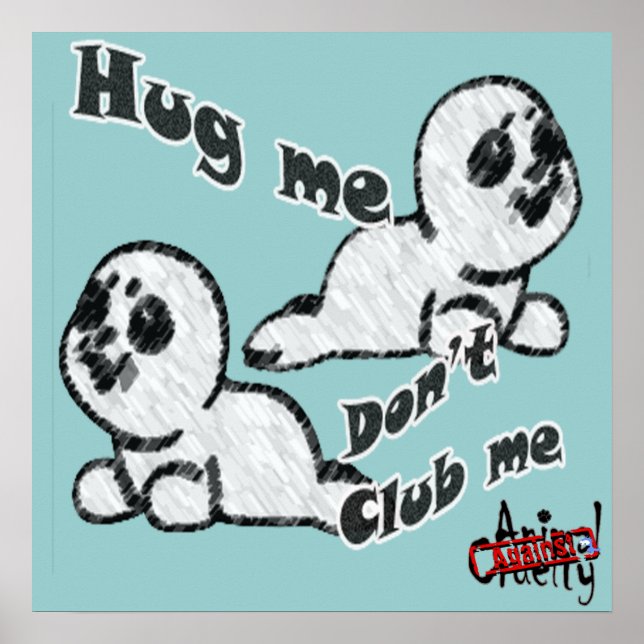 Hug, não Clube Poster (Frente)