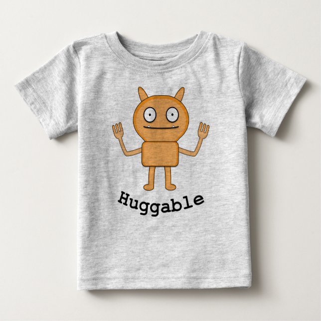 Huggable - Baby Fine Jersey T-Shirt  (Frente)