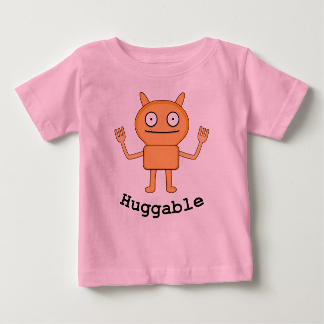 Huggable - Baby Fine Jersey T-Shirt (Frente)