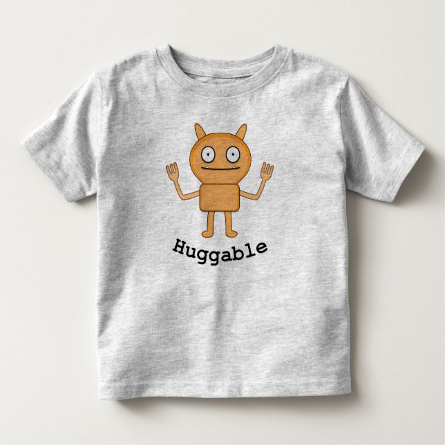 Huggable - Toddler Fine Jersey T-Shirt (Frente)