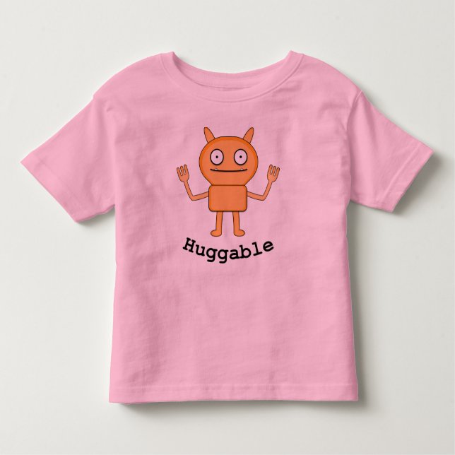 Huggable - Toddler Fine Jersey T-Shirt (Frente)
