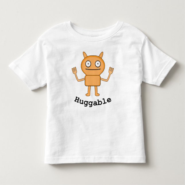 Huggable - Toddler Fine Jersey T-Shirt (Frente)