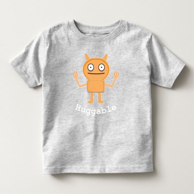 Huggable - Toddler Fine Jersey T-Shirt (Frente)