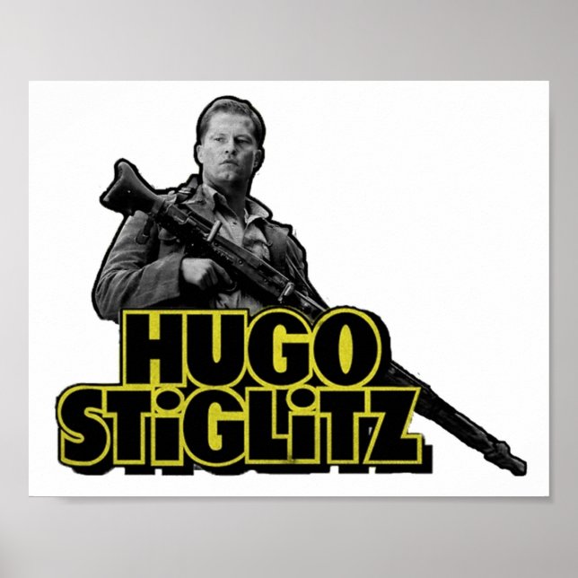 Hugo Stiglitz Large Impressão (Frente)