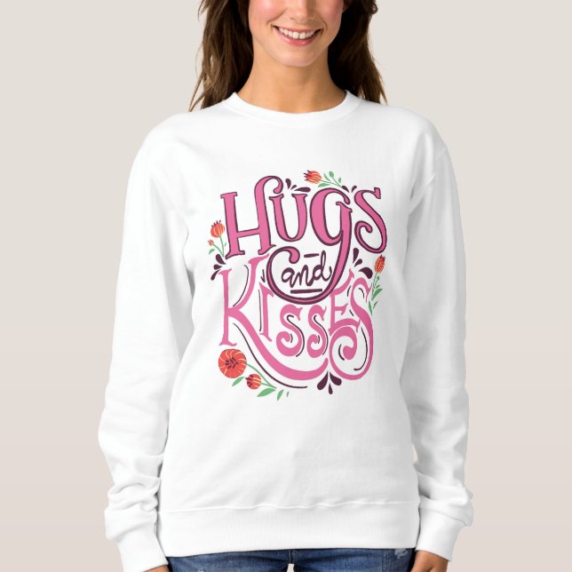 Hugs e Kisses T-Shirt (Frente)